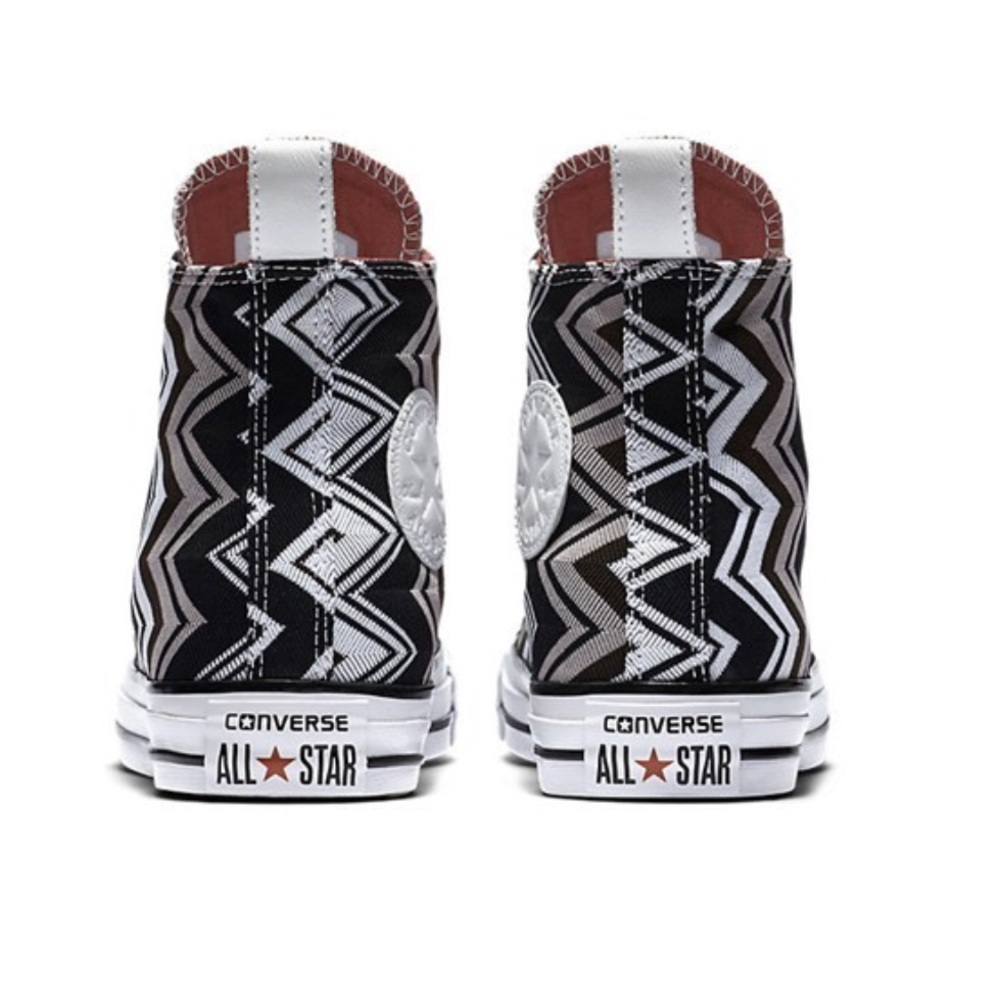 📙1 HOUR SALE! CONVERSE MISSONI HI TOP SHOES - Picture 2 of 4
